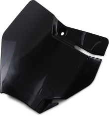 UFO Front Number Plate - Black KT04074-001