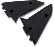 UFO Lower Radiator Shrouds - Black HU03318-001