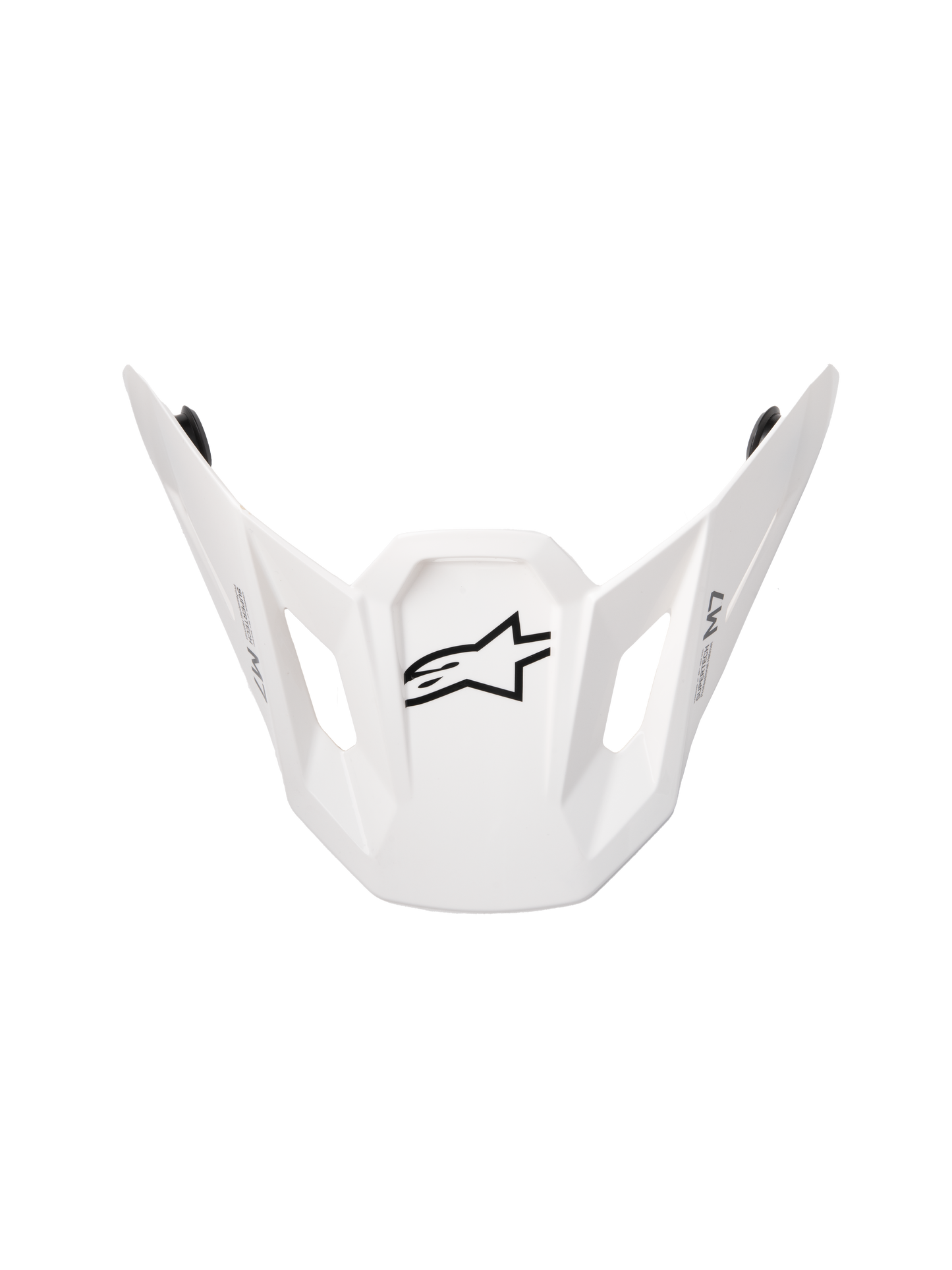 Sm7 Solid Visor Ece06 White Glossy