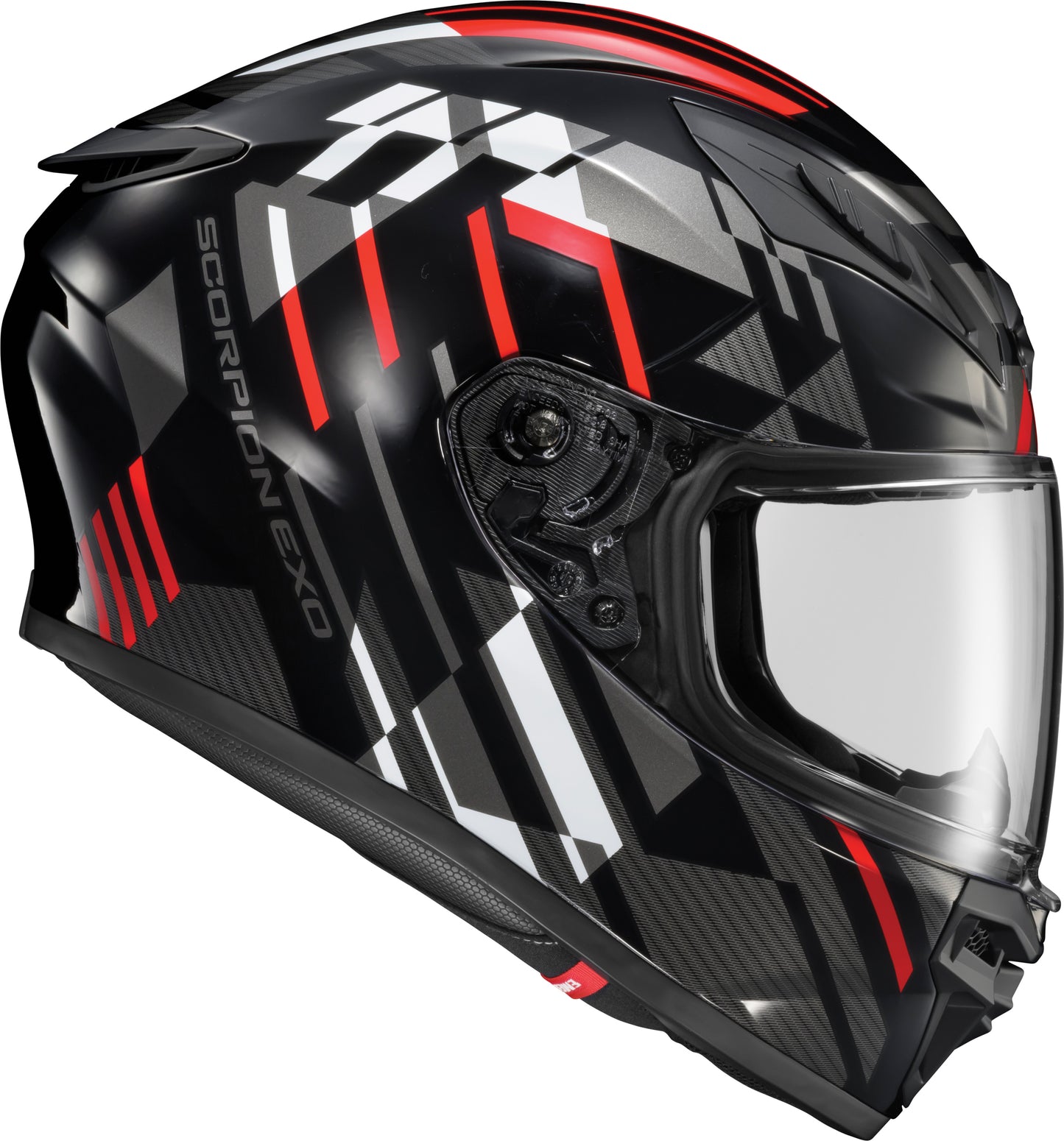 Exo R430 Full Face Helmet Paradox Red Md