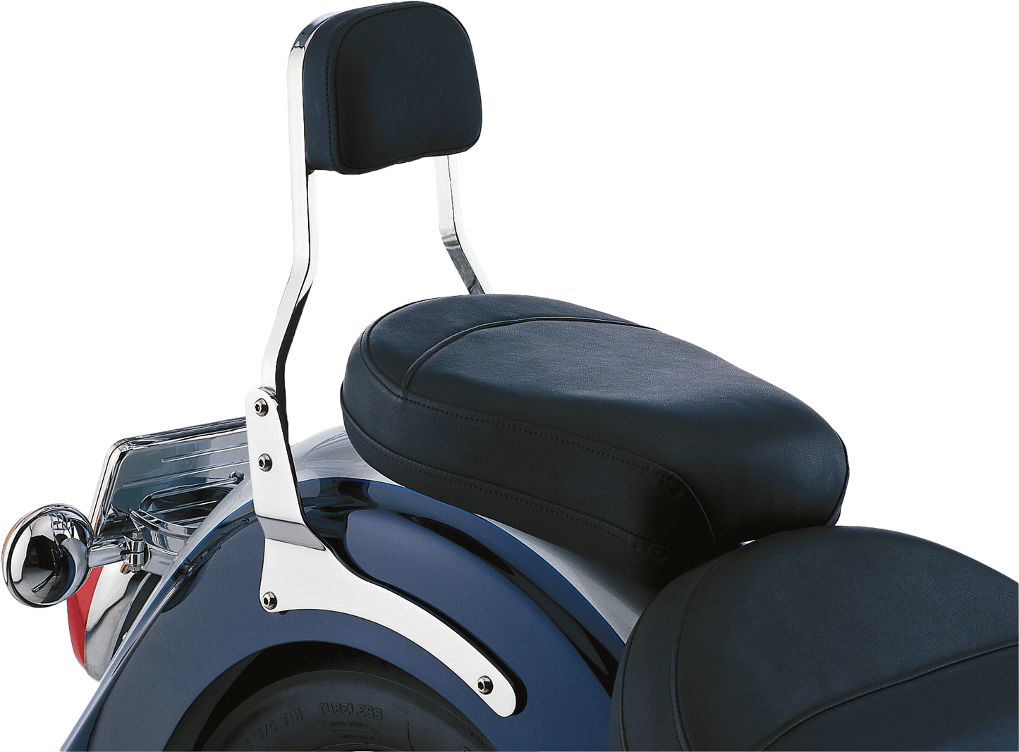 Short Sissy Bar W/Pad Chrome Yam V Star1300 07 15