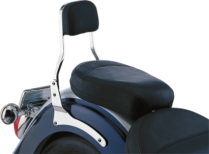 Short Sissy Bar W/Pad Chrome Hon Vt1300 Sabre 10 14