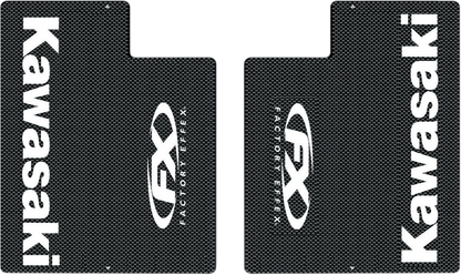 FACTORY EFFEX Carbon Fiber Fork Shield - Kawasaki 06-38124