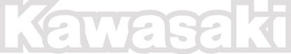 FACTORY EFFEX Fork/Swingarm Decal - Kawasaki - White 09-44112