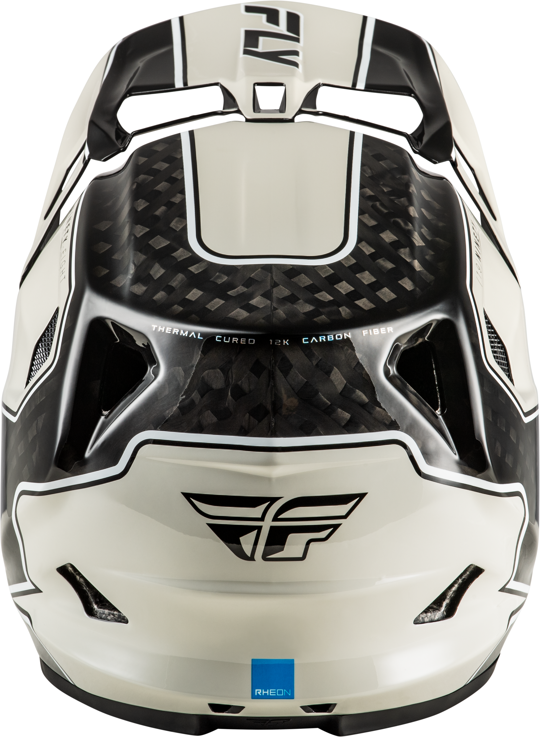 Werx R Flow Carbon Helmet Black Carbon/Grey Md