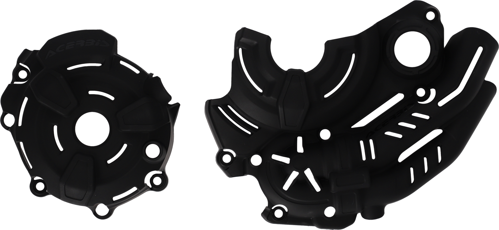 Ignition/Clutch Covers Black Yam