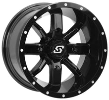 Hollow Point Wheel 14x8 4/137 4+4 (0mm) Black