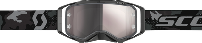 Prospect Goggle Dark Grey/ Blk W/Silver Chrome Works