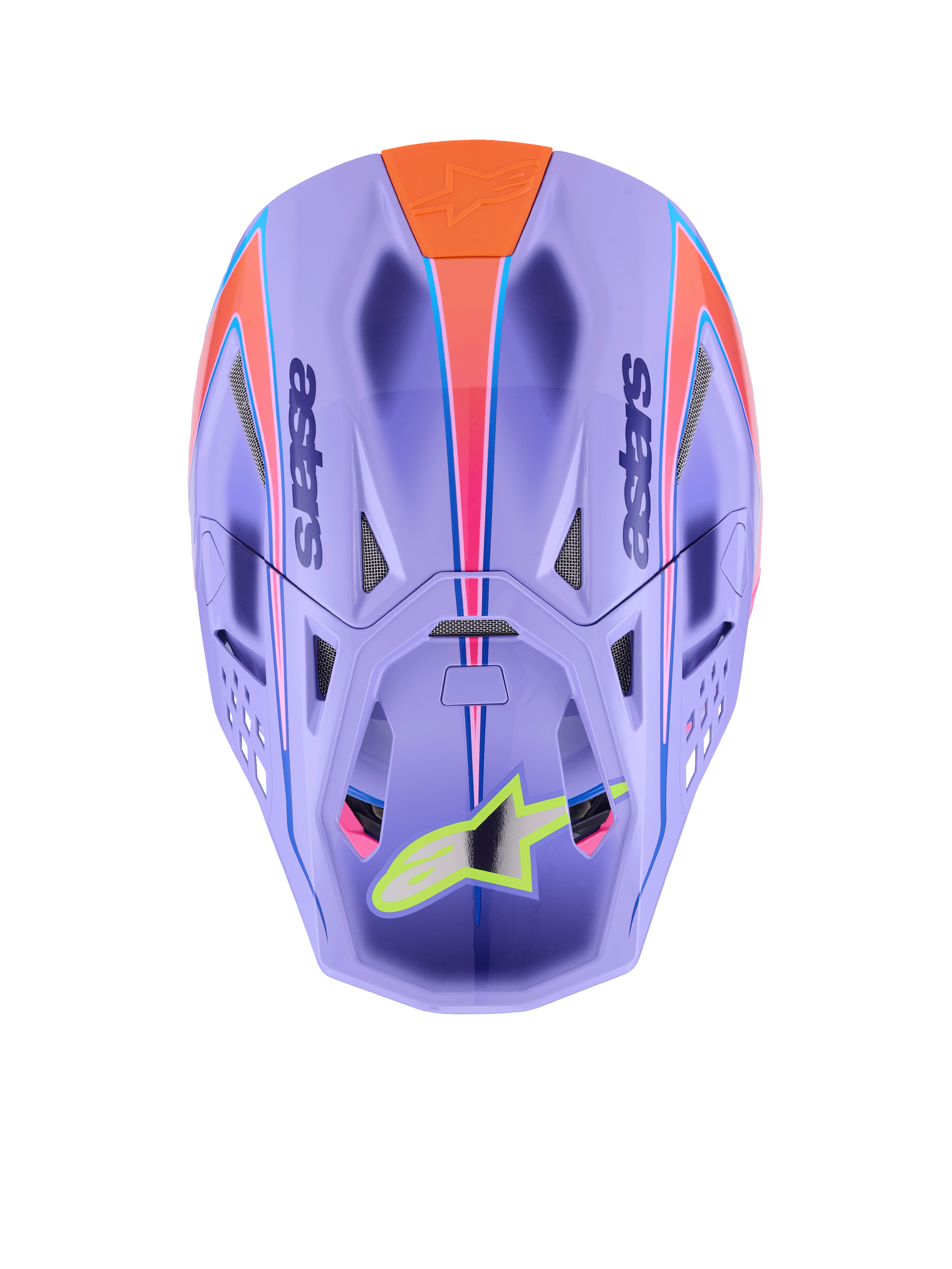 S M10 Jett Lawrence R01 Helmet Purp/Pnk Fluo/Ylw Fluo Gls Md
