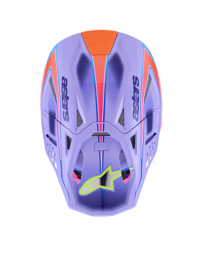 S M10 Jett Lawrence R01 Helmet Purp/Pnk Fluo/Ylw Fluo Gls Md