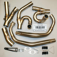 Hindle Exhaust for Yamaha Vmax (09-15)  with 14x2.25 Evolution Titanium Muffler