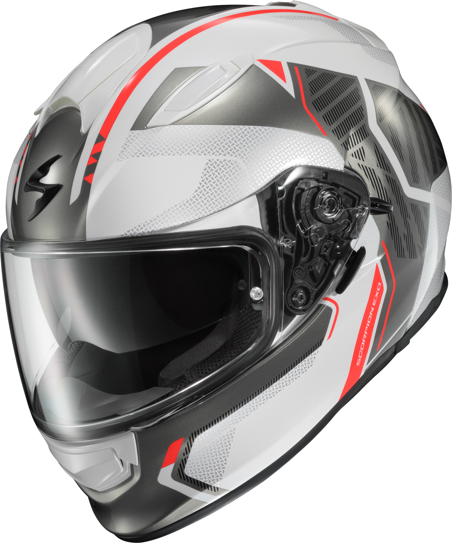 Ryzer Full Face Helmet Switch White/Grey Lg