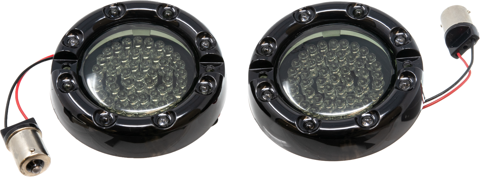 Prem Bezel Led Insert 1156 Red Black