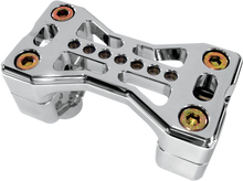 JOKER MACHINE Series 900 Handlebar Clamp Assembly - Harley Davidson - Chrome 03-861C