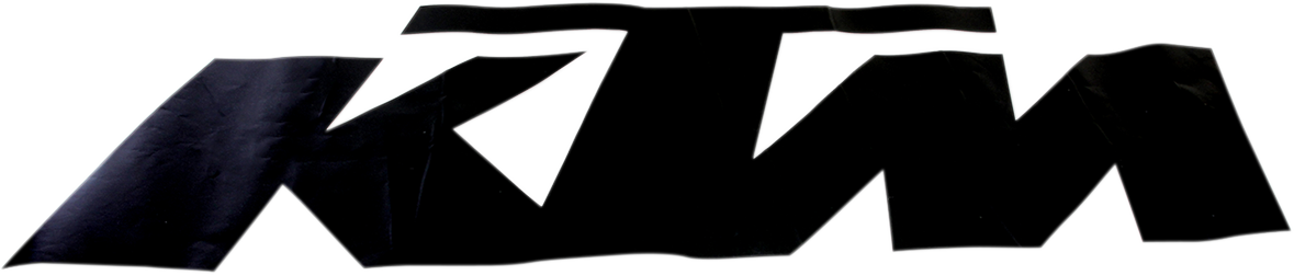 FACTORY EFFEX Die-Cut Decal - 5' - KTM Black 19-94558