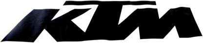 FACTORY EFFEX Die-Cut Decal - 5' - KTM Black 19-94558