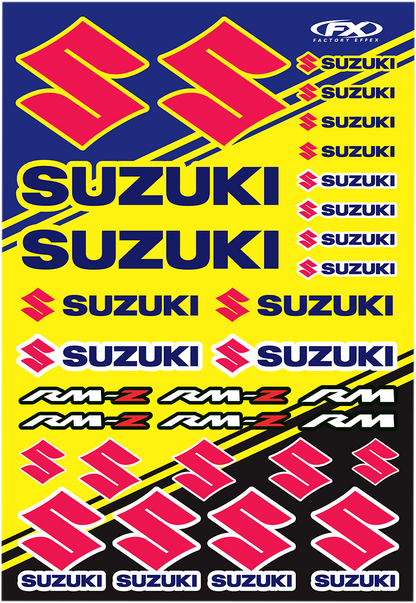 FACTORY EFFEX Decal Kit - Suzuki 22-68430