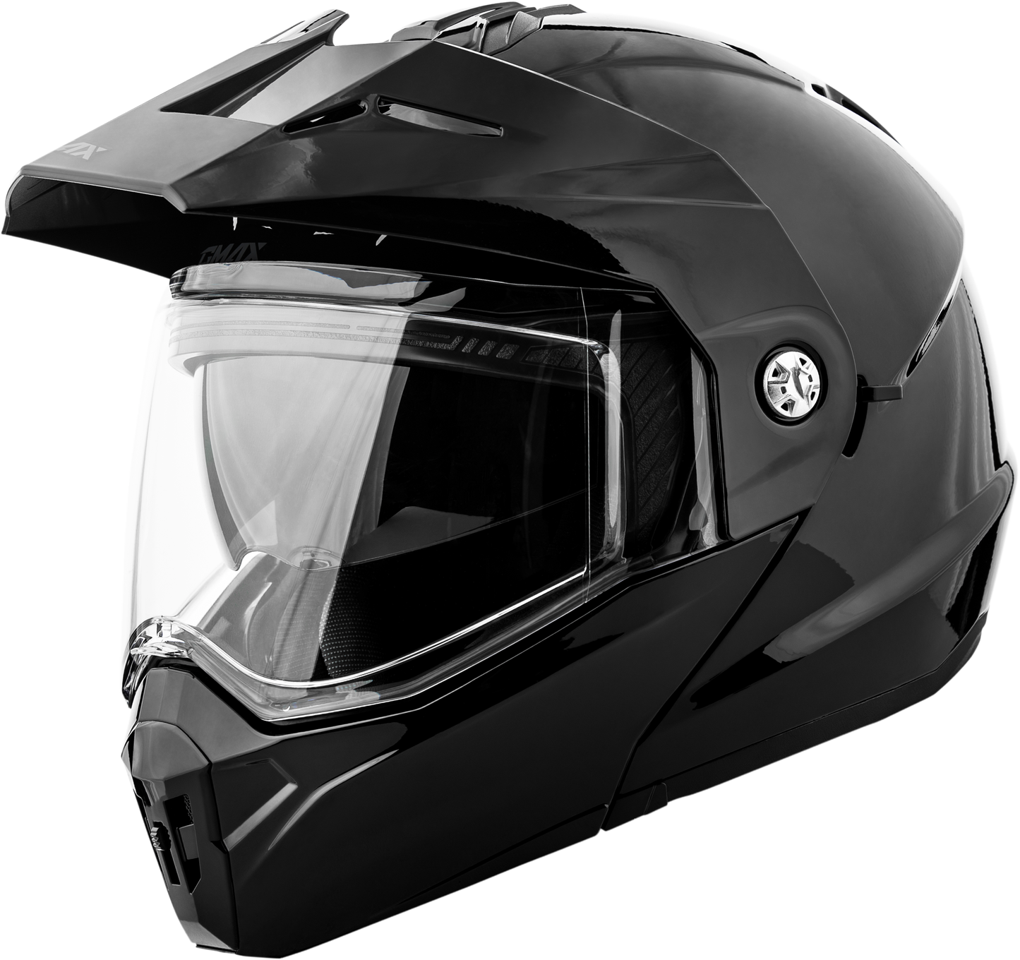 Md 74 Solid Helmets Black Xl