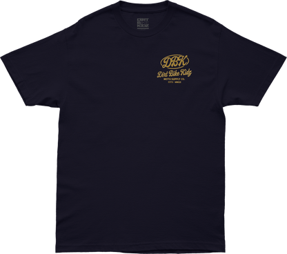 Gold Nugget Tee Navy Sm