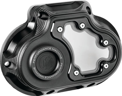 Performance Machine  Vision Clutch Cover W/Bezel - Black Ops