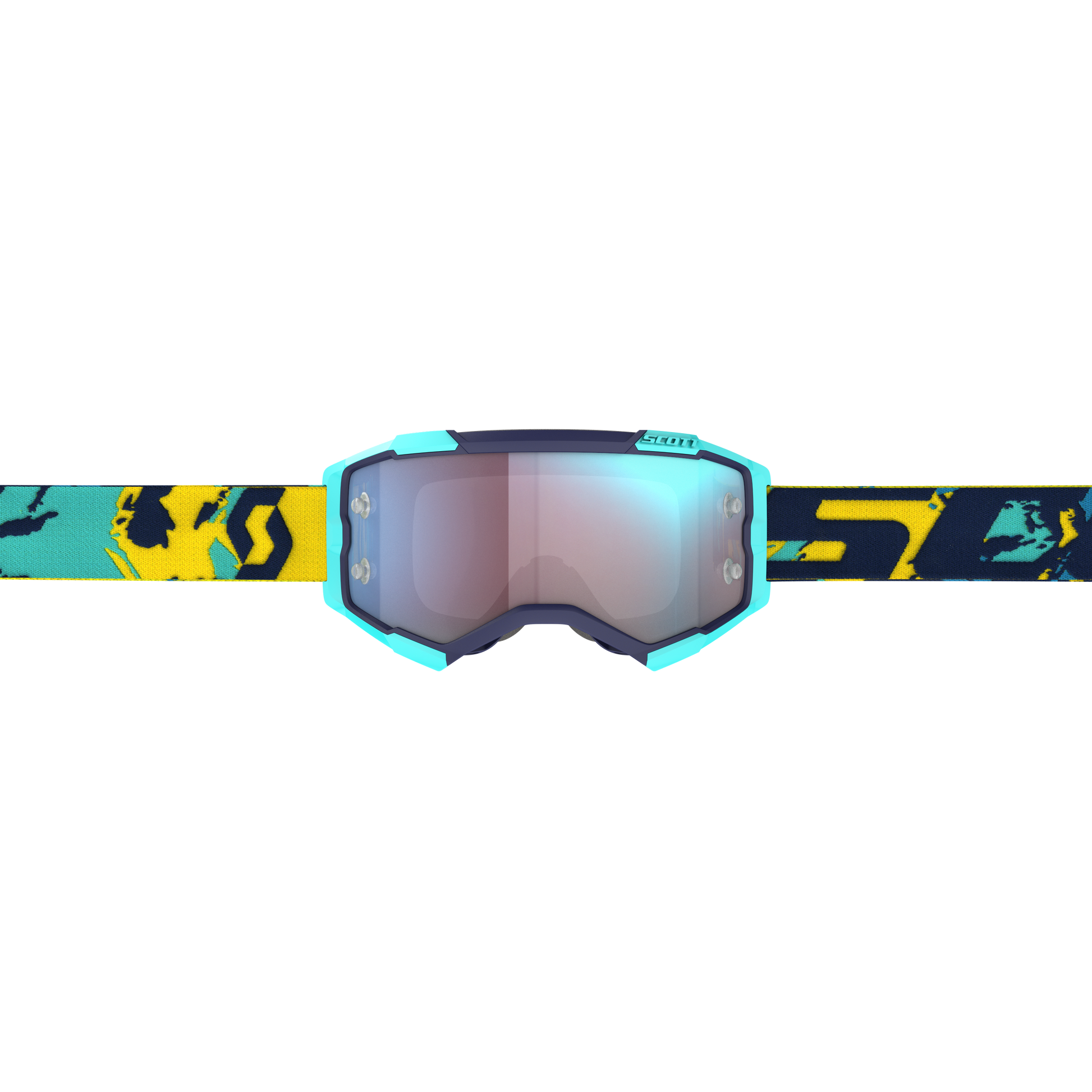 Fury Goggle Blue/Orange Blue Chrome Works Lens