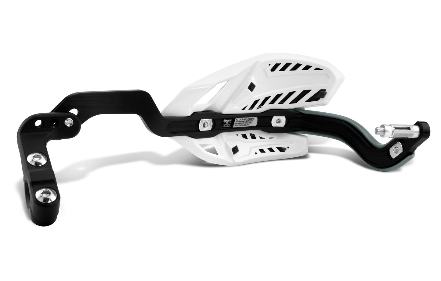 Crm Wrap Around Handguards 1 1/8" Clamp   White/Black