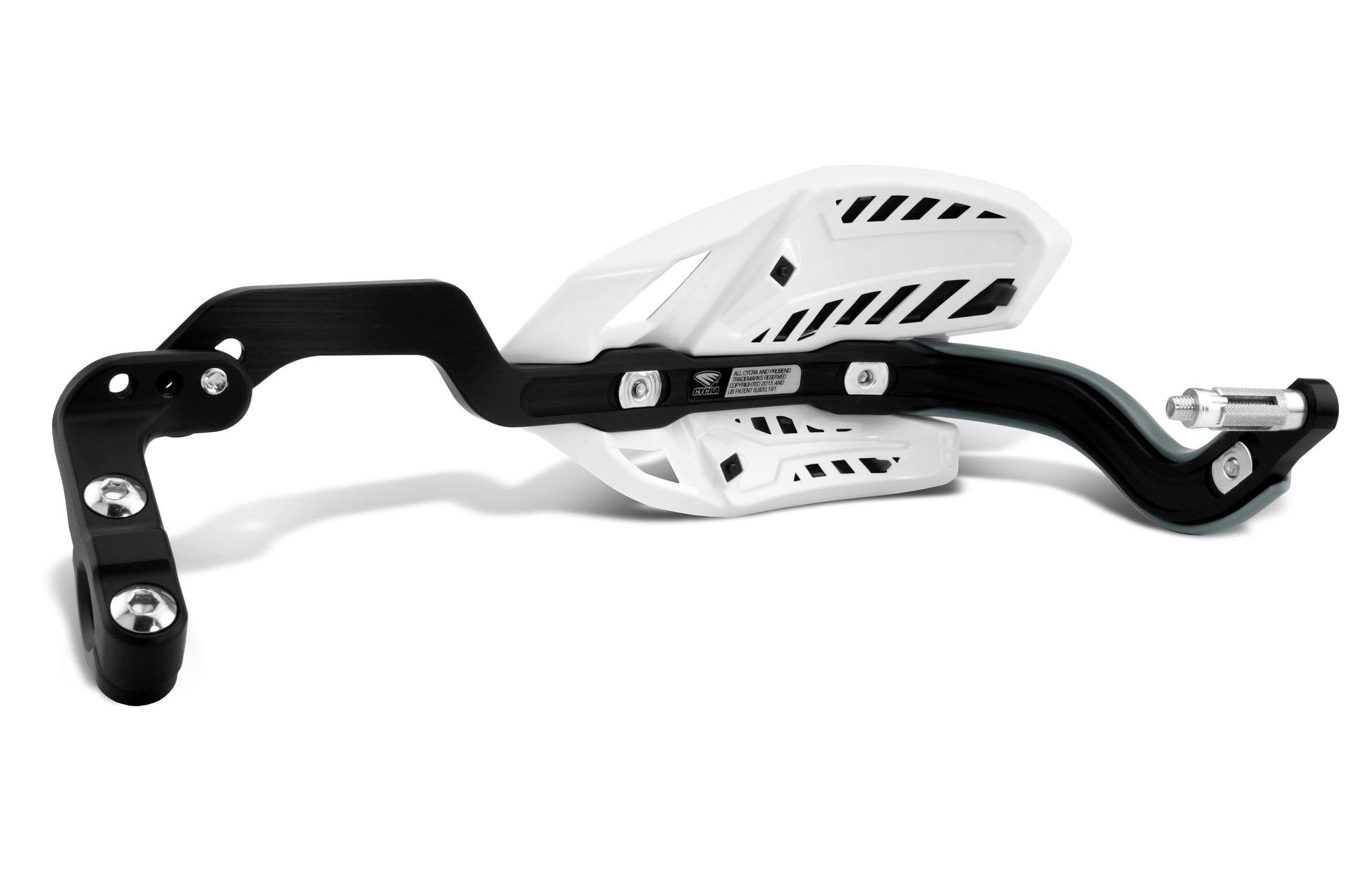 Crm Wrap Around Handguards 1 1/8" Clamp   White/Black