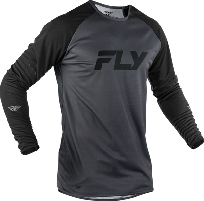 Gravity Long Sleeve Jersey Grey/Black 2x
