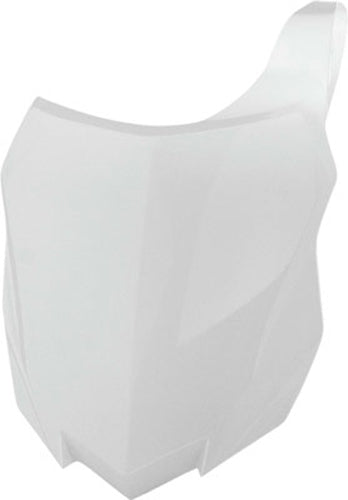 Front Number Plate White