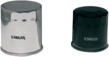 EMGO Micro-Tech Oil Filter - Chrome 10-55672