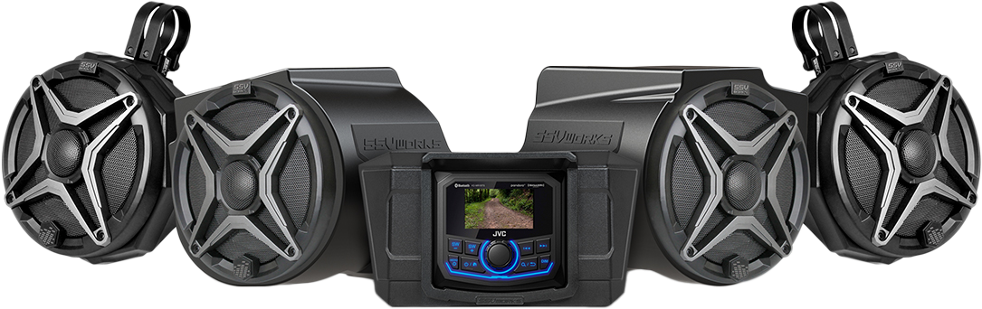 4 Speaker Kit W/ Jvc Controller