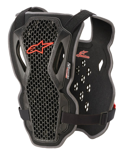 Bionic Action Chest Protector Black/Red Md/Lg