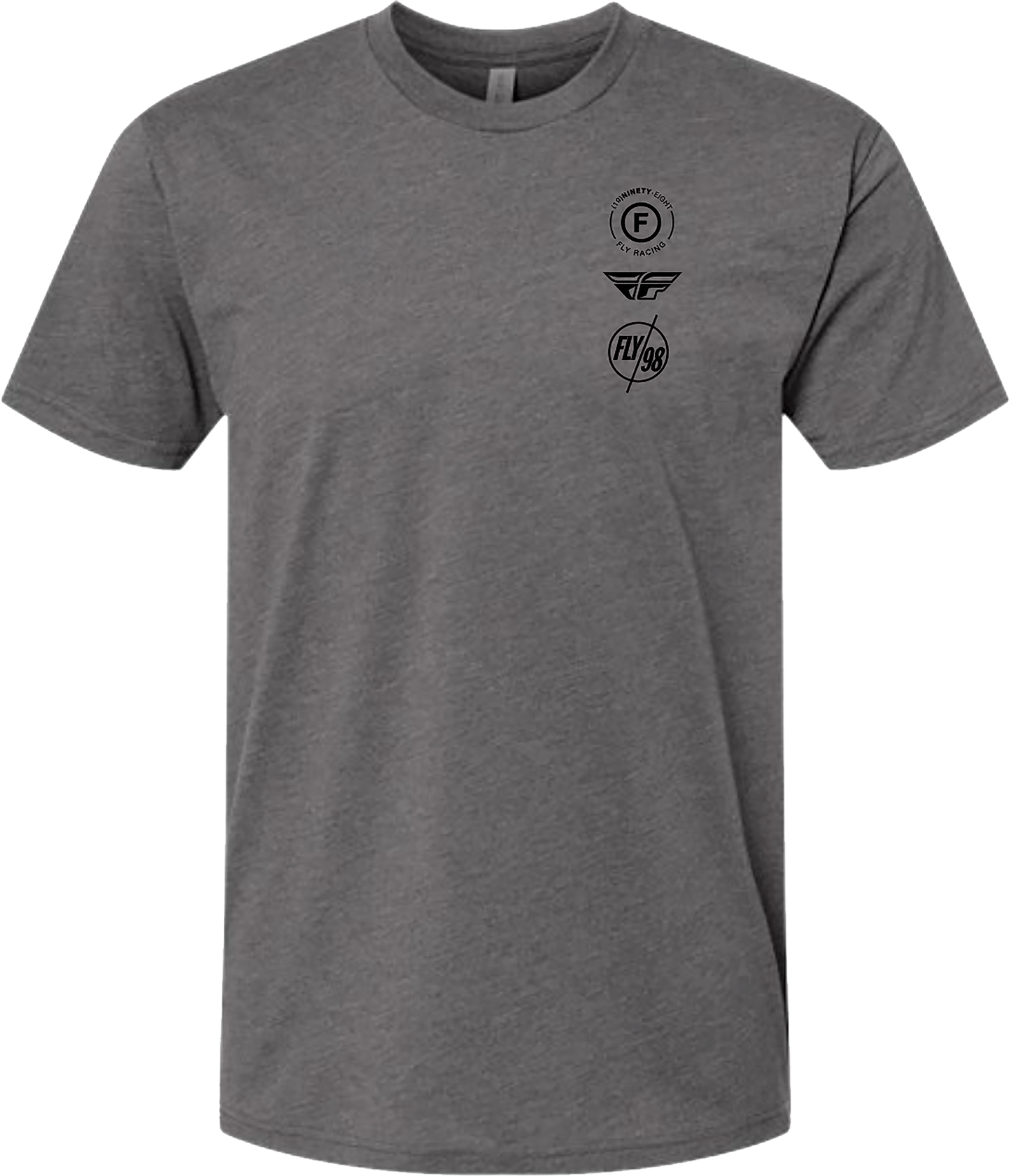 Fly Atom Tee Gunmetal Heather Xl