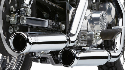 3" Nh Series Slip Ons Chrome Sportsters 91 03