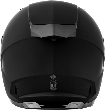 Ff 49 Solid Helmets Matte Black 3x