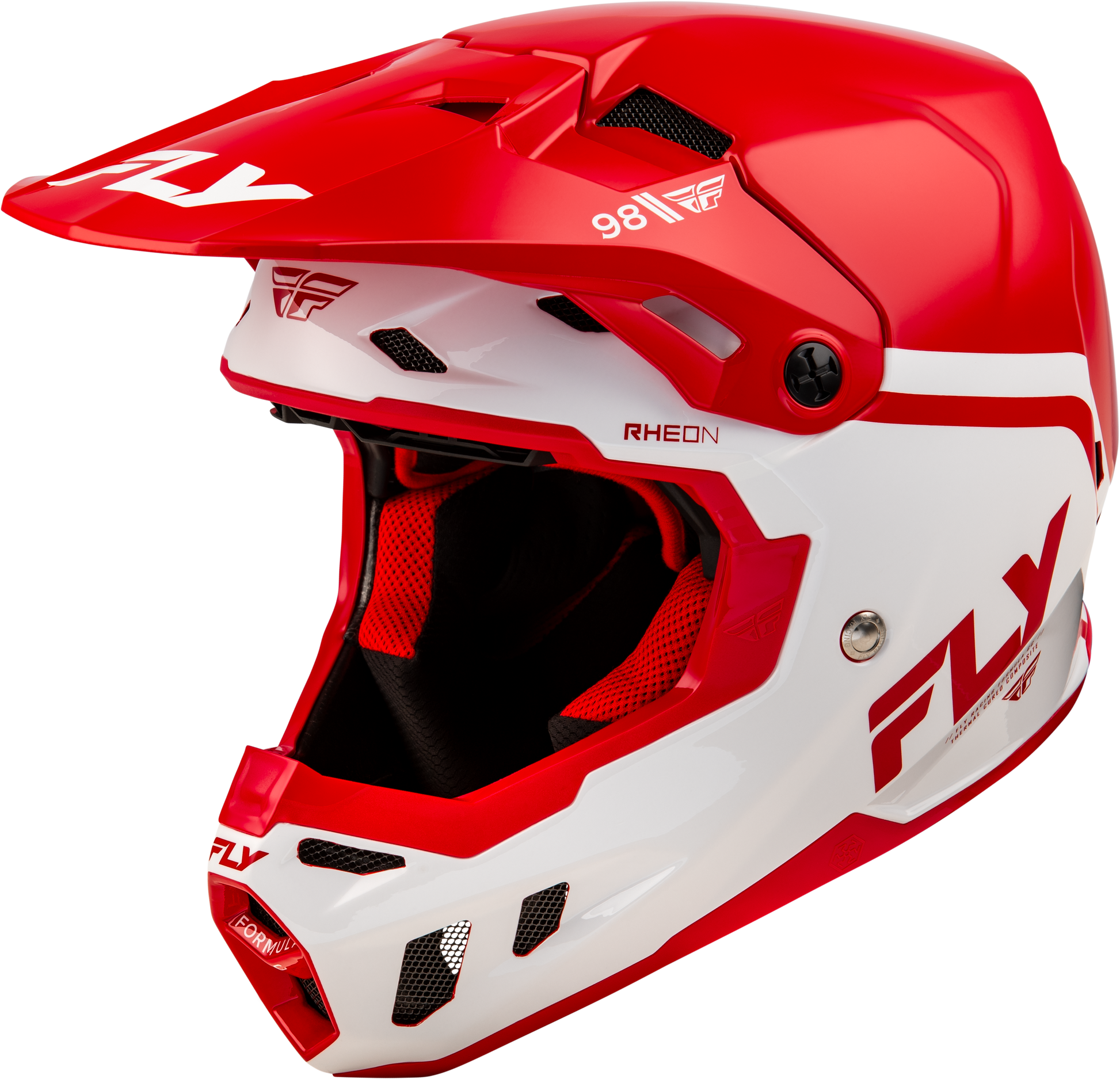 Formula Cc Objective Helmet Red/White Xl