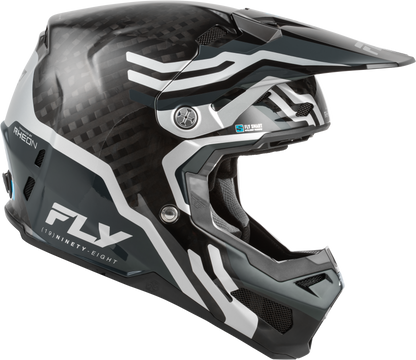 Formula S Carbon Byte Helmet Black Carbon/Grey/Silver Lg