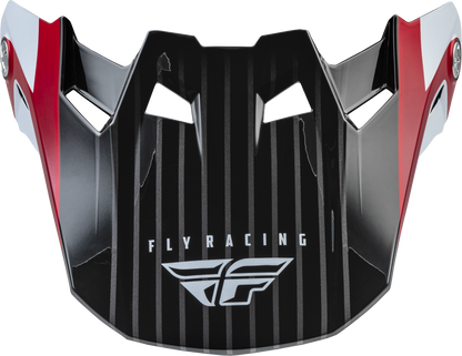 Formula Carbon Prime Visor Red/White/Red Carbon Md/Lg