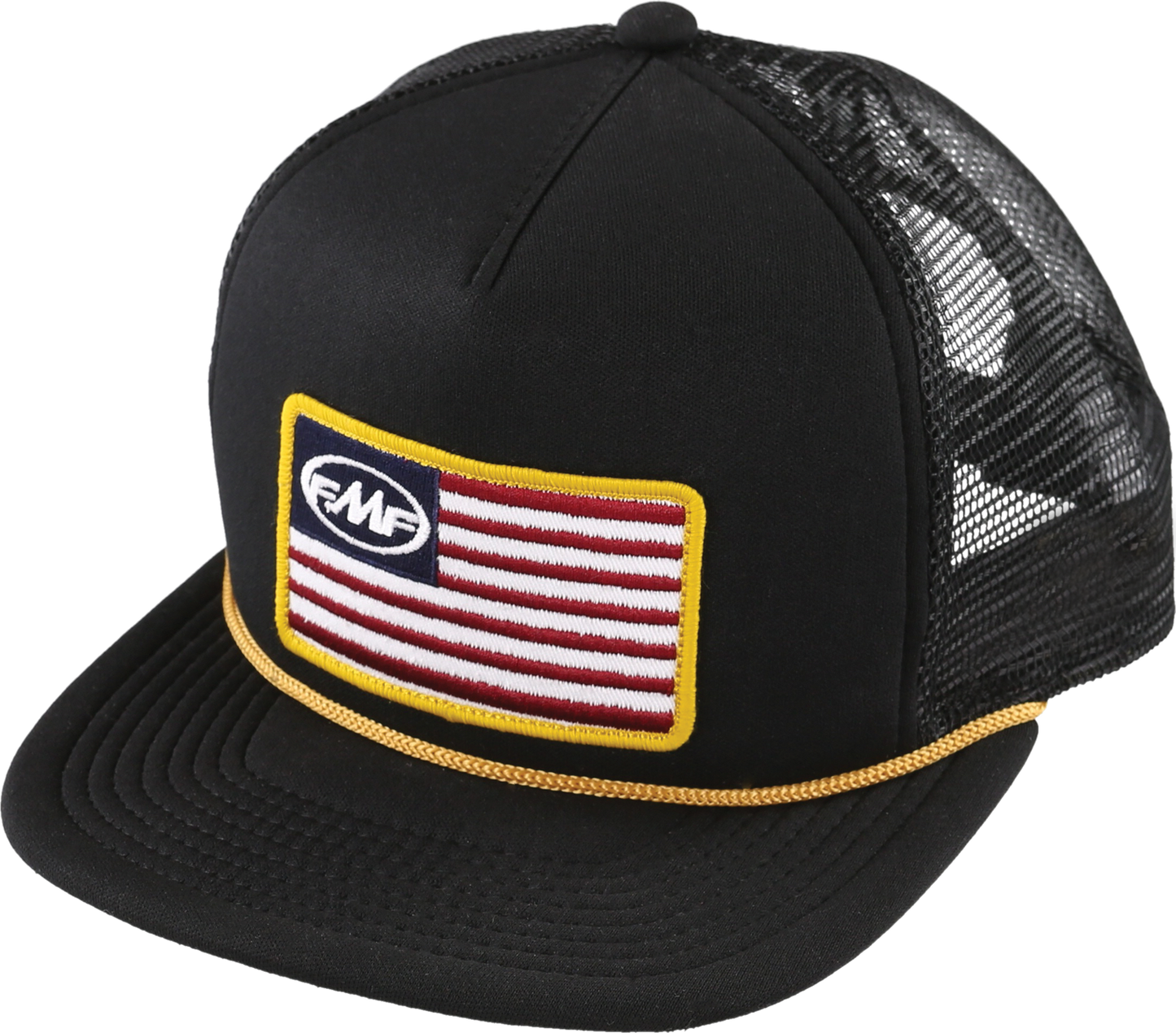 Stars And Bars Hat Black O/S