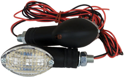 Cat Eye Marker Light Set Led Black