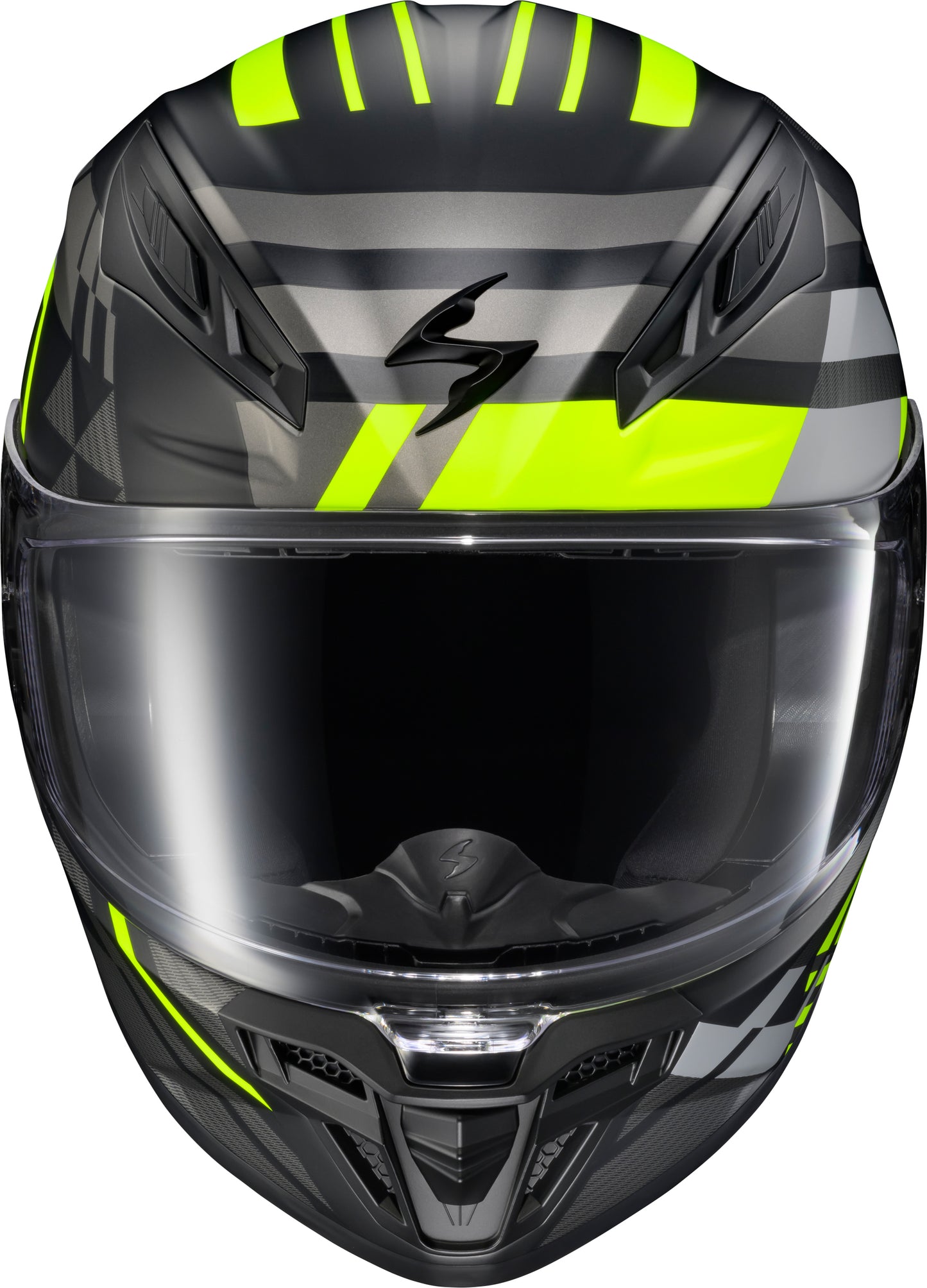 Exo R430 Full Face Helmet Paradox Hi Viz Sm