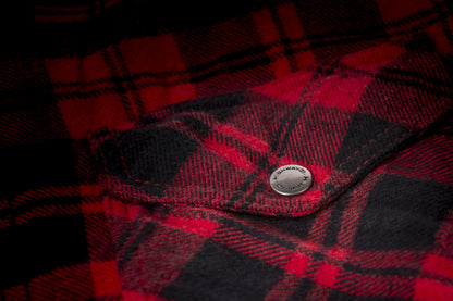 Marksman Flannel Black/Red 3x