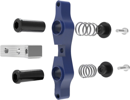 Tamer Double Button X Wing Blue