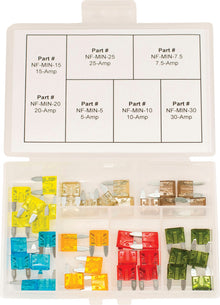 Assorted Mini Fuse Kit 40pc