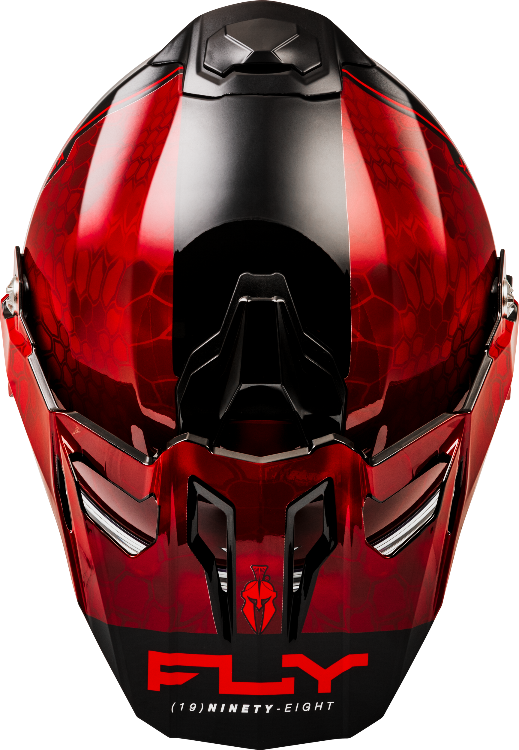 Trekker Cw Conceal Helmet Elec Shld Red/Black Lg