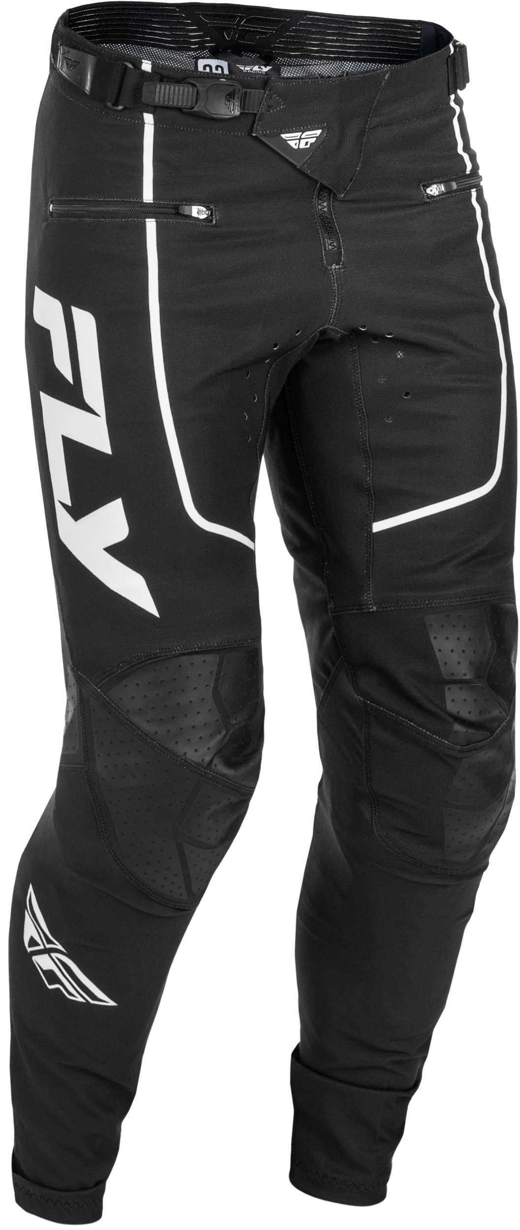 Youth Rayce Bicycle Pants Black/White Sz 24