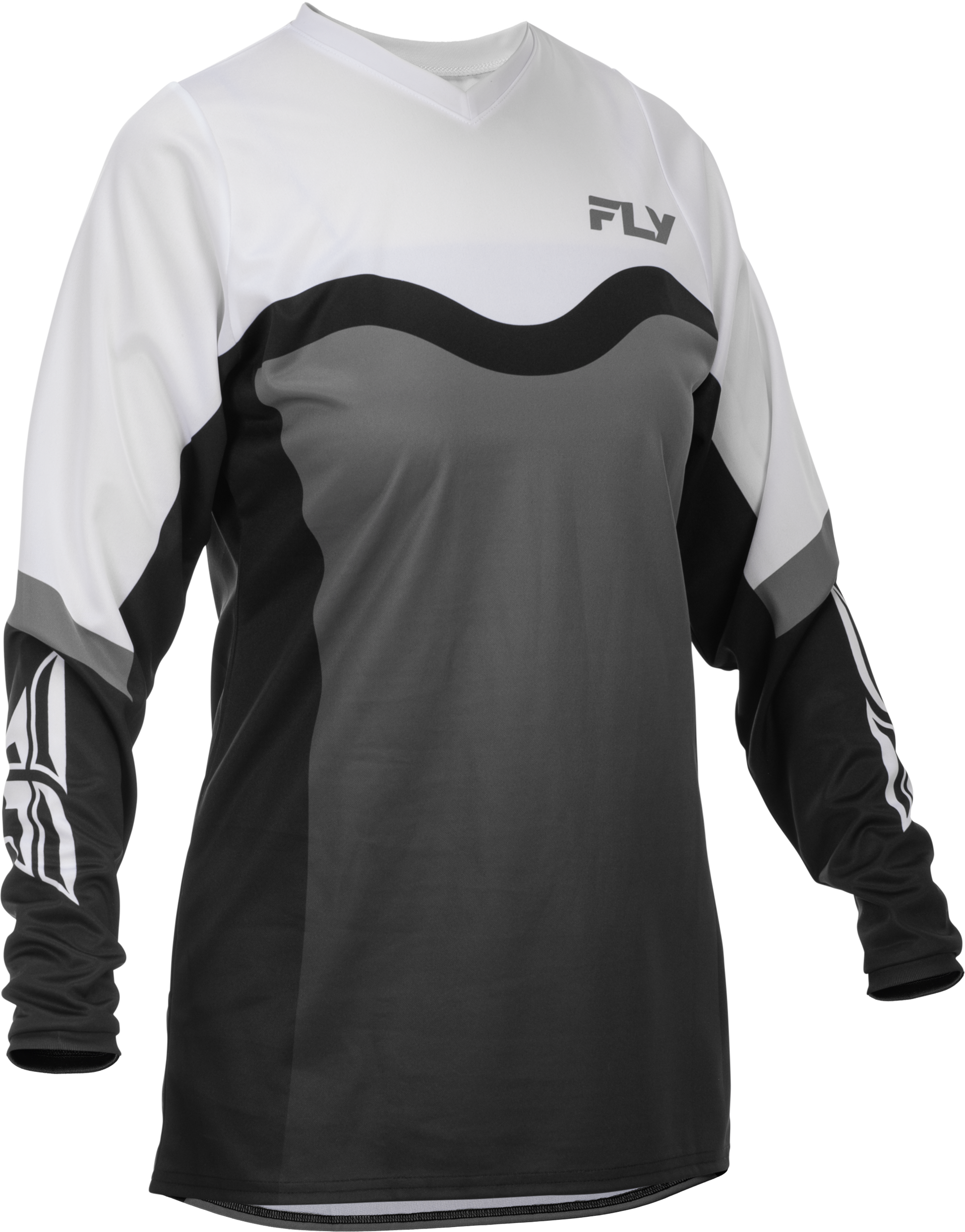 Women's F 16 Jersey Grey/Black/White 2x