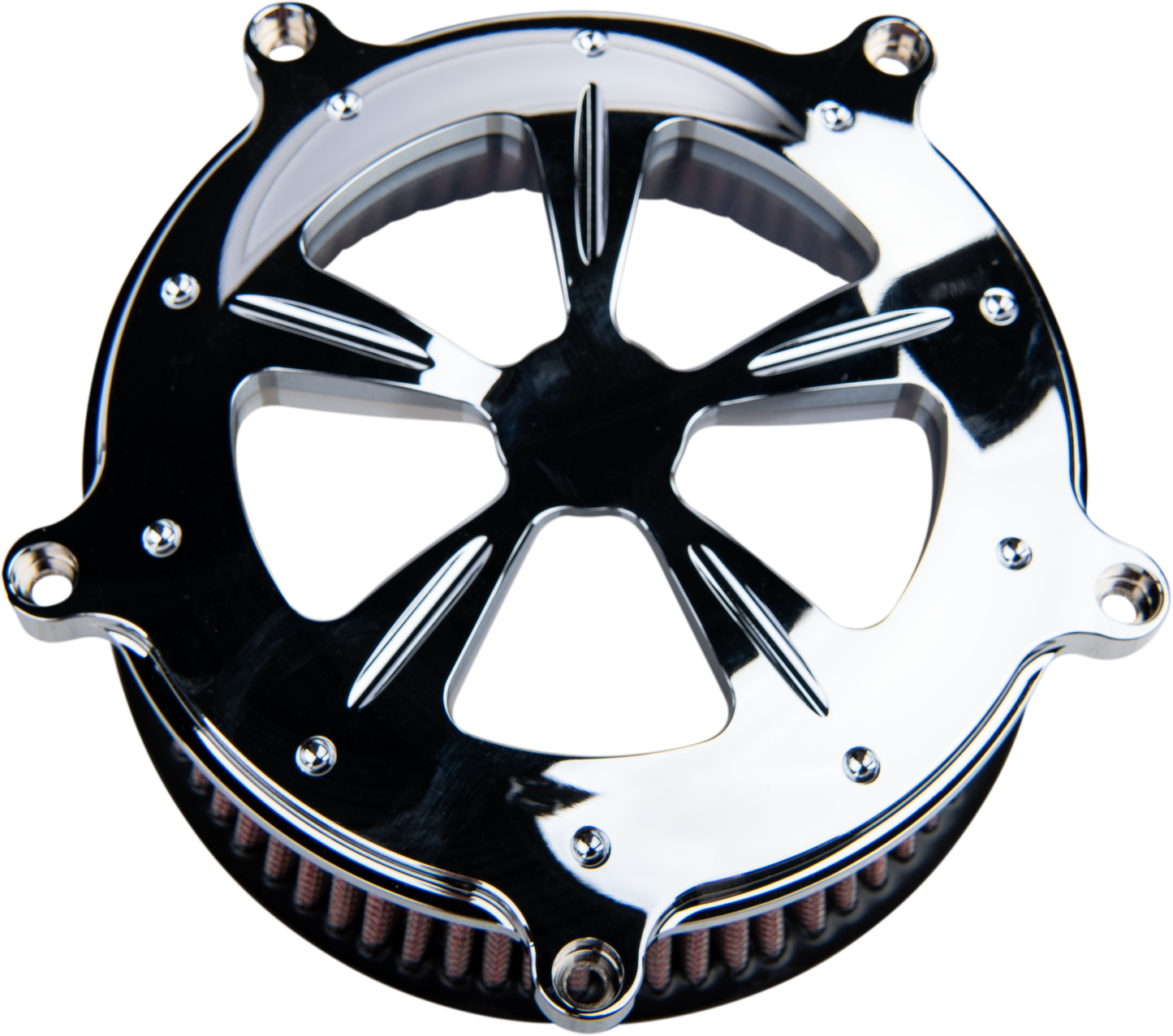 Commodore Air Cleaner Kit Chrome W/ Clear Window