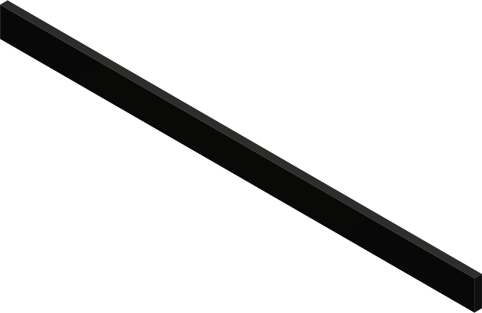 Uhmw .75" X 72" Wear Bar