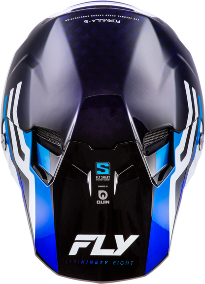 Formula S Carbon Byte Helmet Blue Carbon/Blue/White 2x